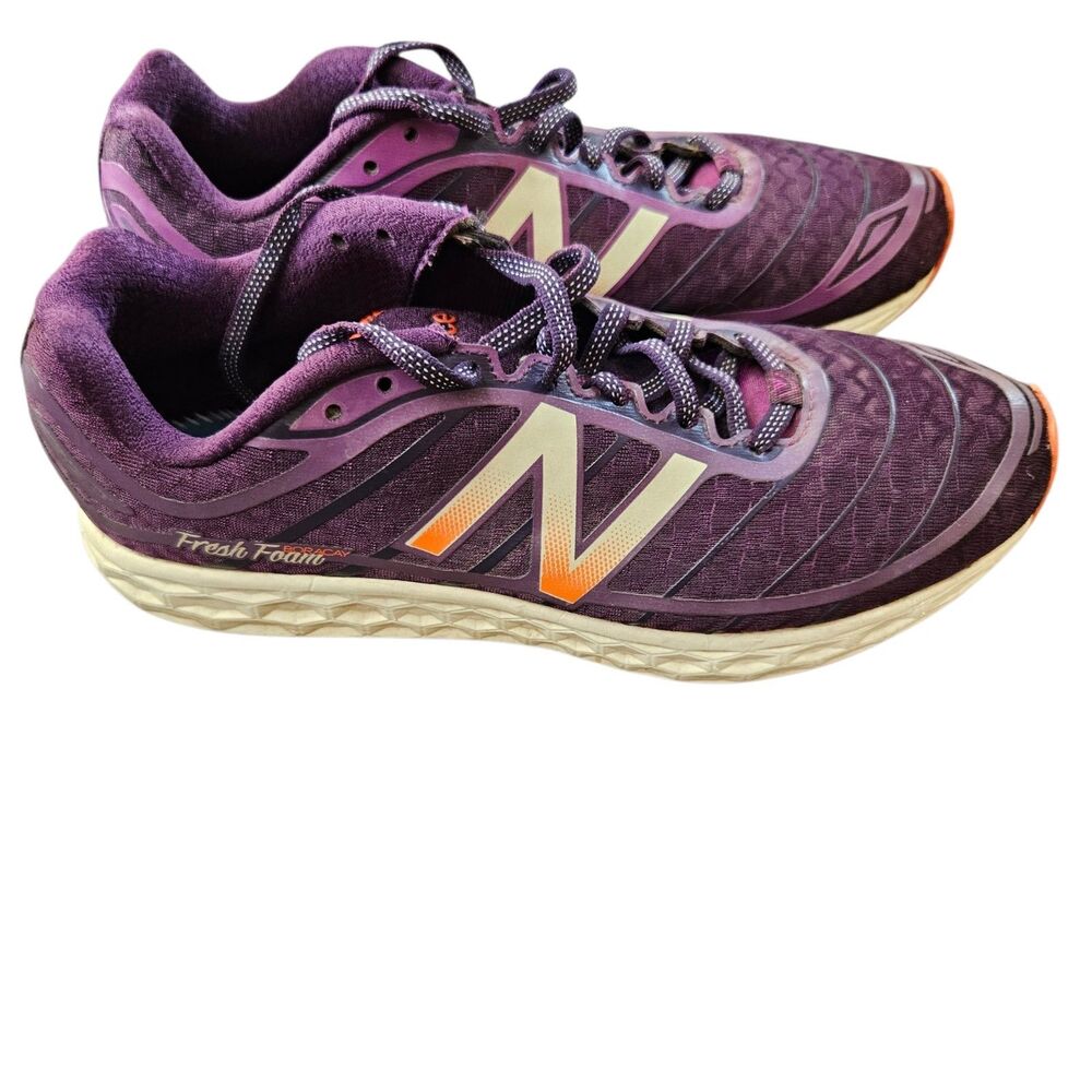 Womens New Balance Fresh Foam BORACAY Running Shoes Size 9.5 Purple W980PP2 - Picture 2 of 9